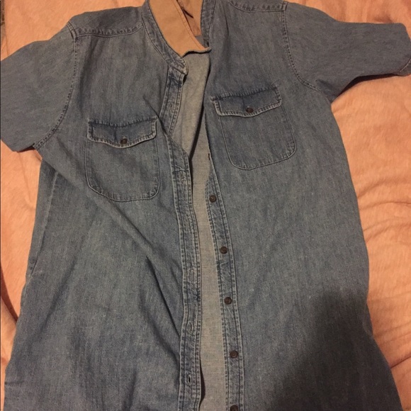 AA minimalist denim shirt dress - Picture 2 of 4